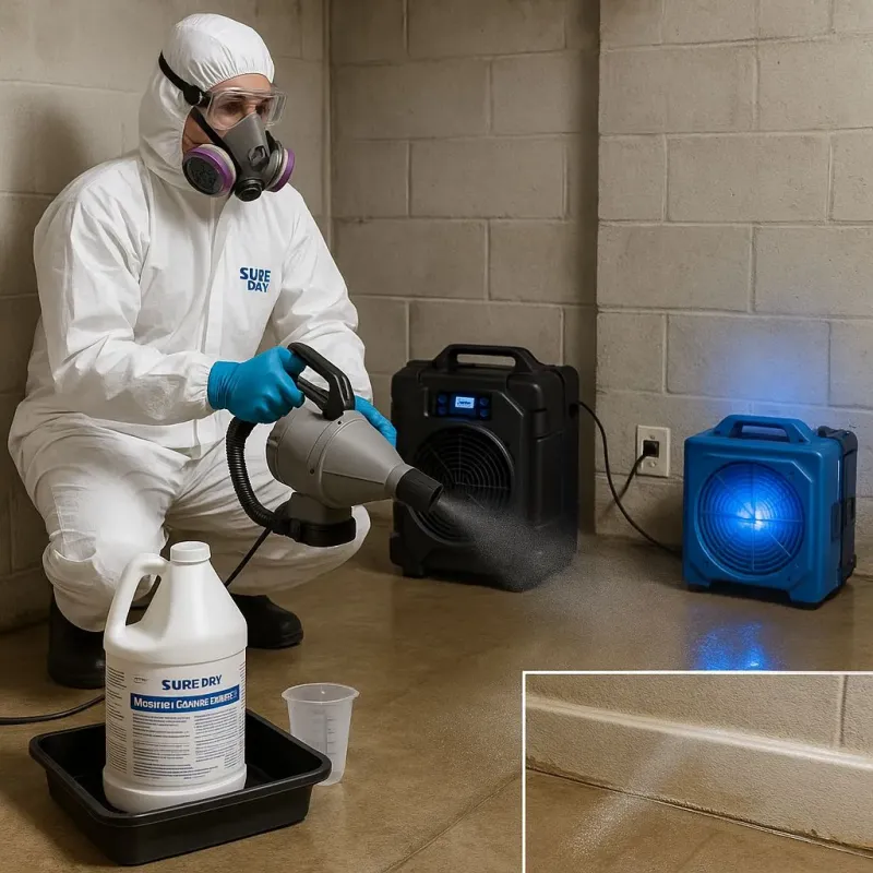 Sanitization and Odor Removal process in Newport, OH