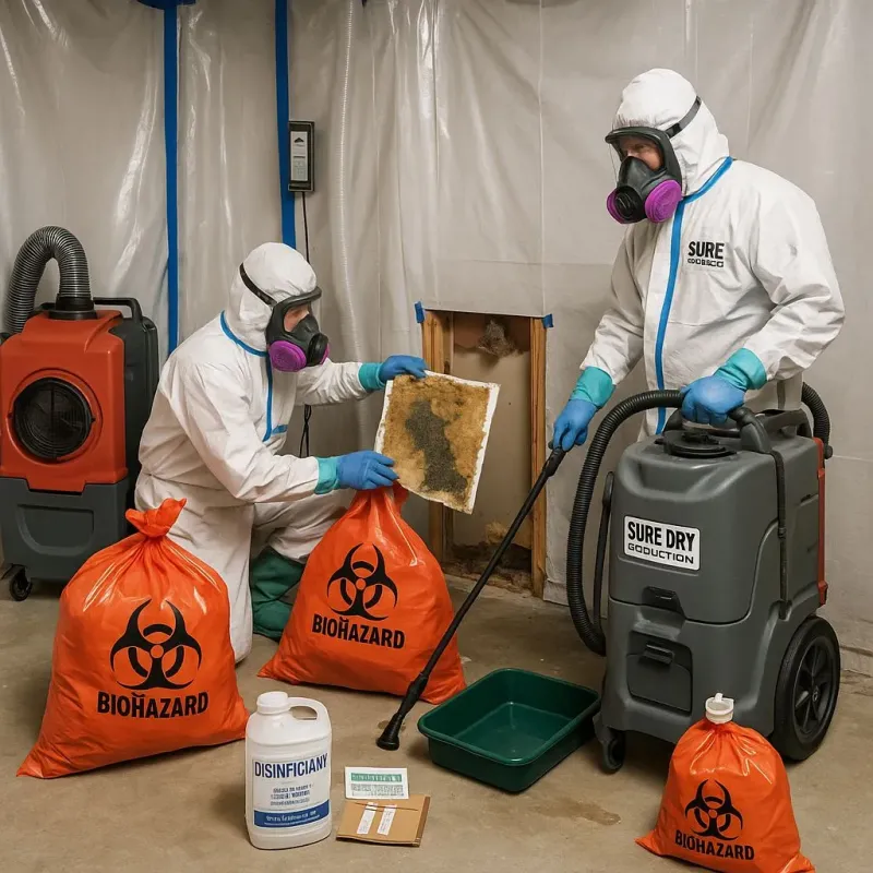 Contaminated Water Handling Protocols process in Newport, OH