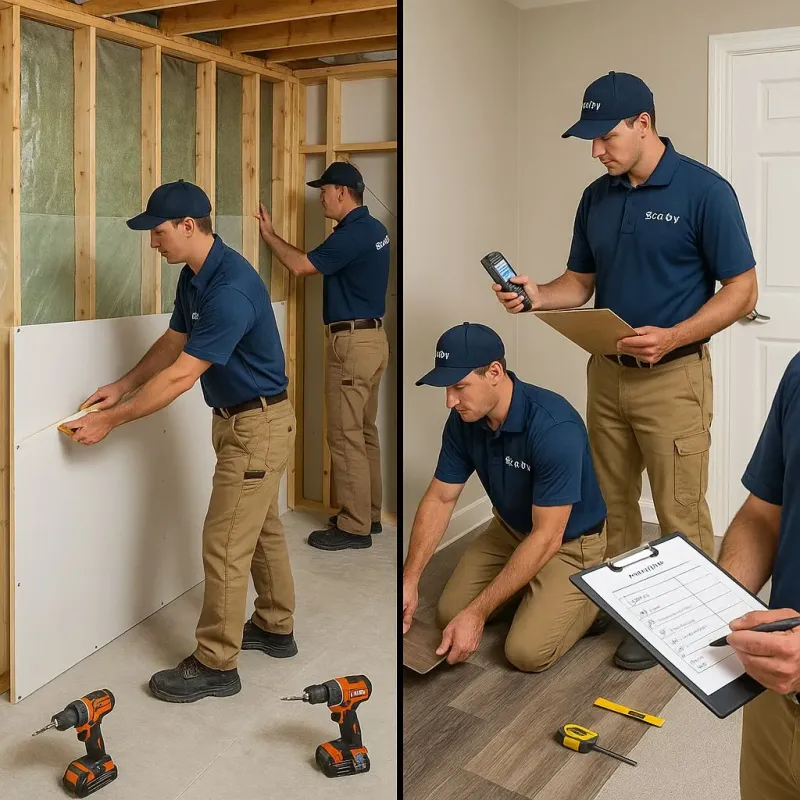 Repairs and Reconstruction process in Newport, OH
